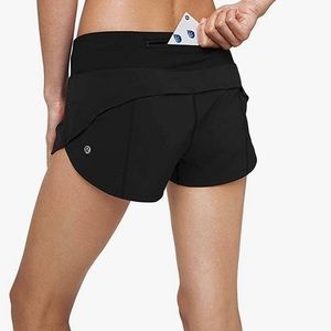 Lululemon speed up low rise shorts